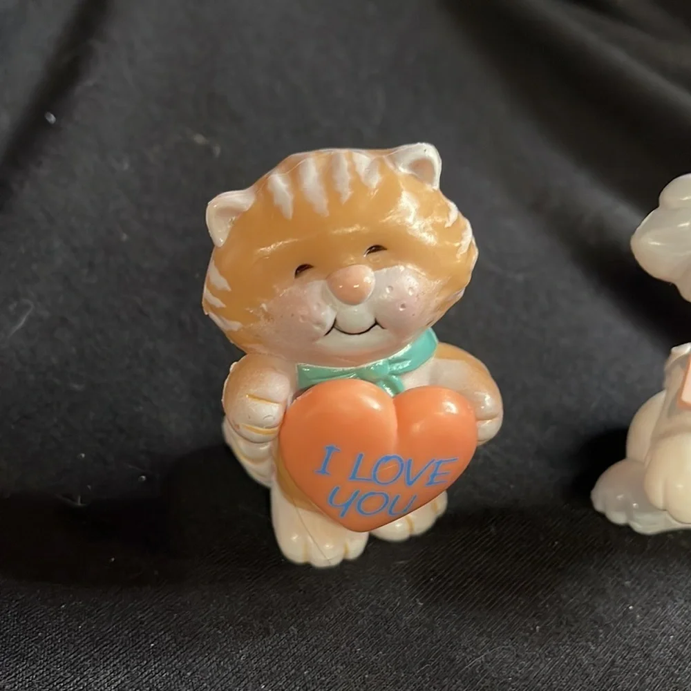 Vintage set of 3 Mini Figurines- “I Love You”, “You’re Special”, and “#1 Mom”